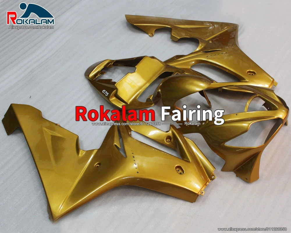 

ABS Fairing For Triumph Daytona 675 2006 2007 2008 Yellow Motorcycle Body Shells (Injection Molding)