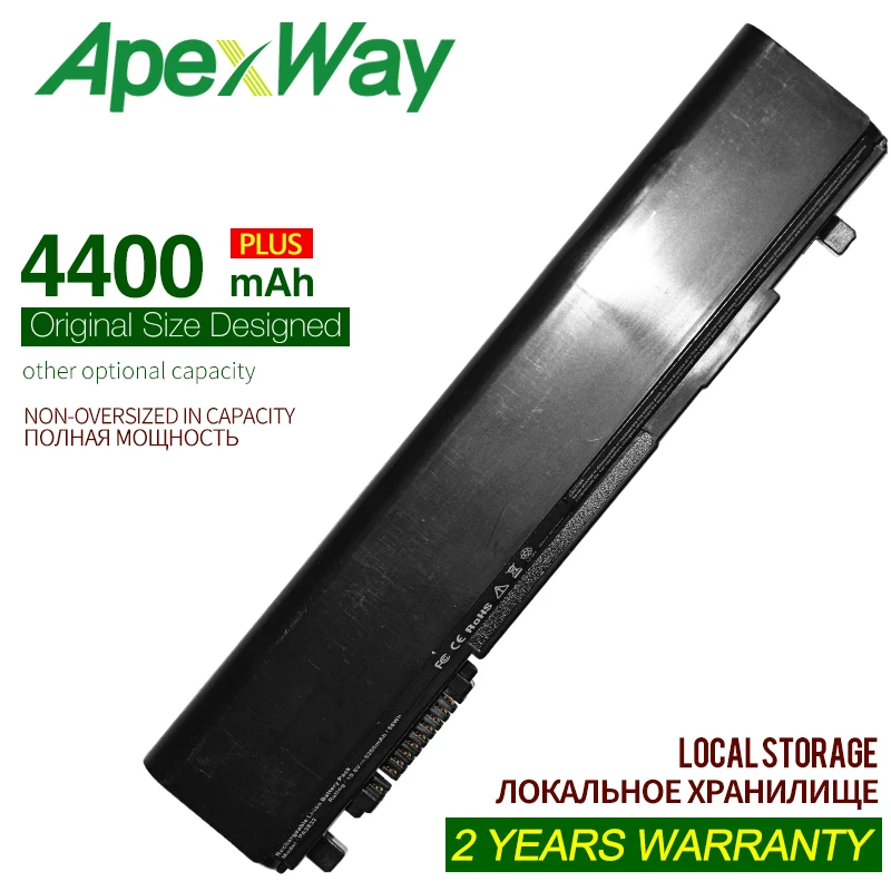 

ApexWay PA3832U-1BRS Laptop Battery For Toshiba Portege R700 R835 Satellite R630 R830 PA3831U-1BRS PA3833U-1BRS PA3929U-1BRS