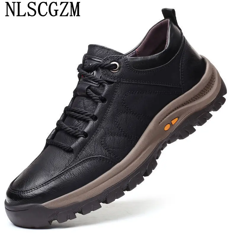 

Leather Casual Shoes Office 2023 Italian Shoes Men Fashion Shoes for Man2023 Werkschoenen Zapatos De Vestir De Los Hombres