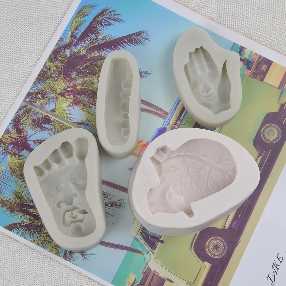 Инструменты для украшения шоколадом серия Хэллоуин инструменты человеческое