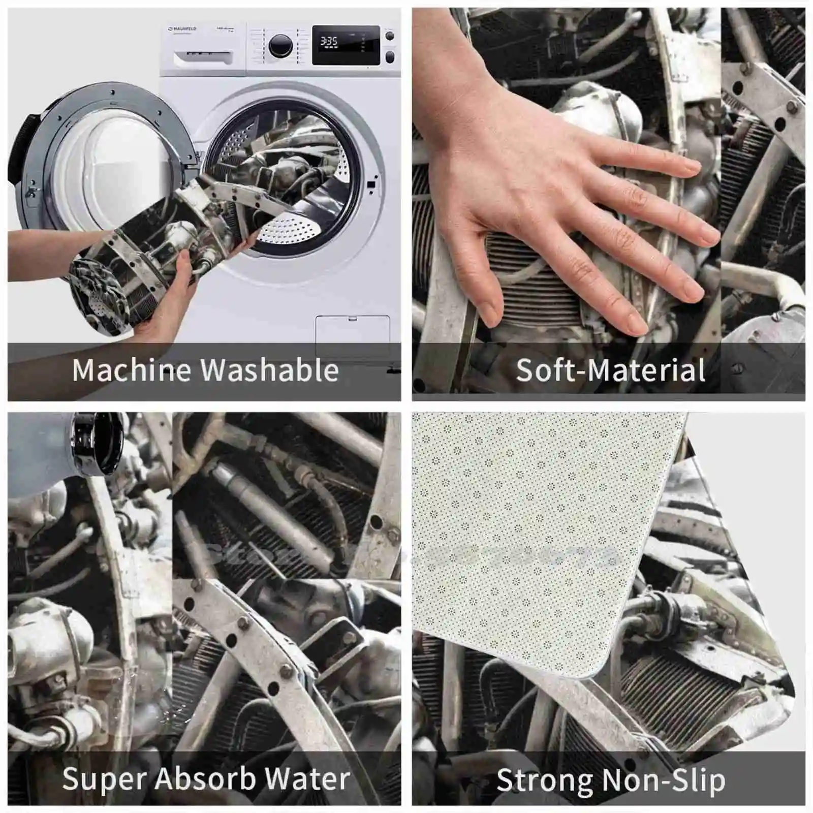 1952 год турбоциклонный радиальный двигатель мягкий домашний Противоскользящий