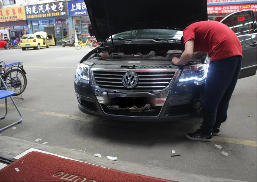 Passat B6 головной светильник, 2006~, автомобильные аксессуары, бампер лампа для Magotan противотуманный светильник, 2 ps/se+ 2 шт балласт; passat