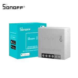 Интеллектуальный выключатель света SONOFF MINI2 переключатель Wi-Fi Поддержка APPLAN смарт-таймер модуль 10A 2 позиционный переключатель голосового дистанционного Управление Сделай Сам работать с Alexa