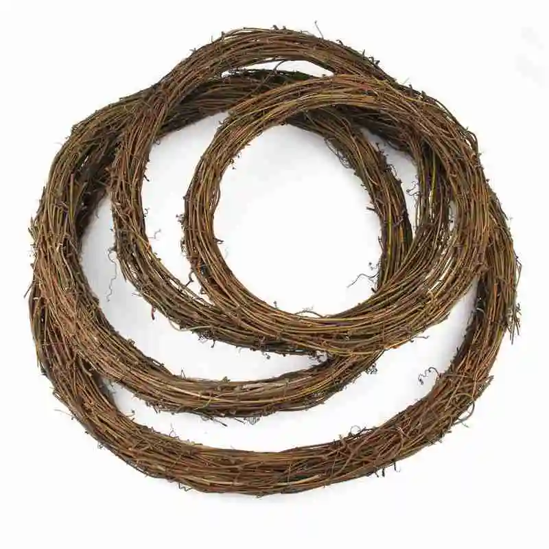 Пасхальный декоративный венок домашний декор натуральный из ротанга пасхальные