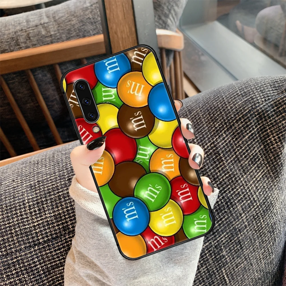 

M&M's Chocolate candy Phone Case Cover For Samsung Galaxy A10 A11 A20 E A21 A30 A40 A50 A51 A70 A71 A81 S black Prime Luxury