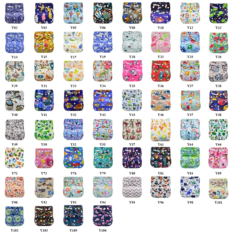 Mumsbest/13 шт./лот 6 шт. Подгузники + 6pc вставка 1 30*40 Большой размер водонепроницаемая