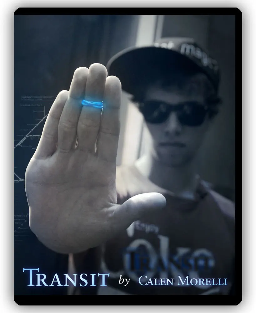 

Transit ALL And Props By Calen Morelli - Close Up Street Rubbler Bands Magic Tricks Gimmick For Professional Magicians