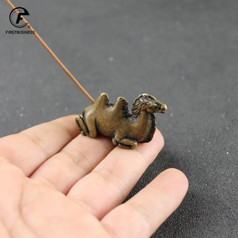 Buddhist Censer Craft Gifts New Retro Brass Incense Holder Teahouse Ornament Home Decor