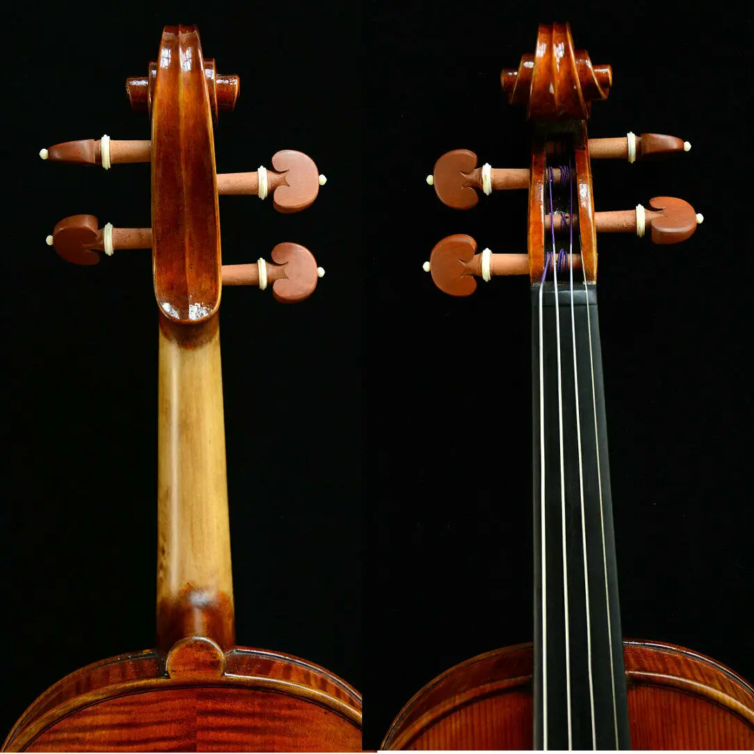 Настоящая скрипка мастерская ручная работа после скрипки Stradivari удивительный