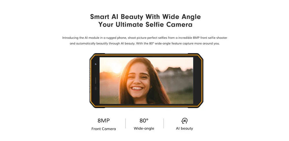 Nomu S50 Pro ударопрочный смартфон MTK6763 V/V Восьмиядерный 4 Гб 64 ГБ Android 8,1 5000 мАч OTG+ NFC 16 МП IP69 водонепроницаемый мобильный телефон