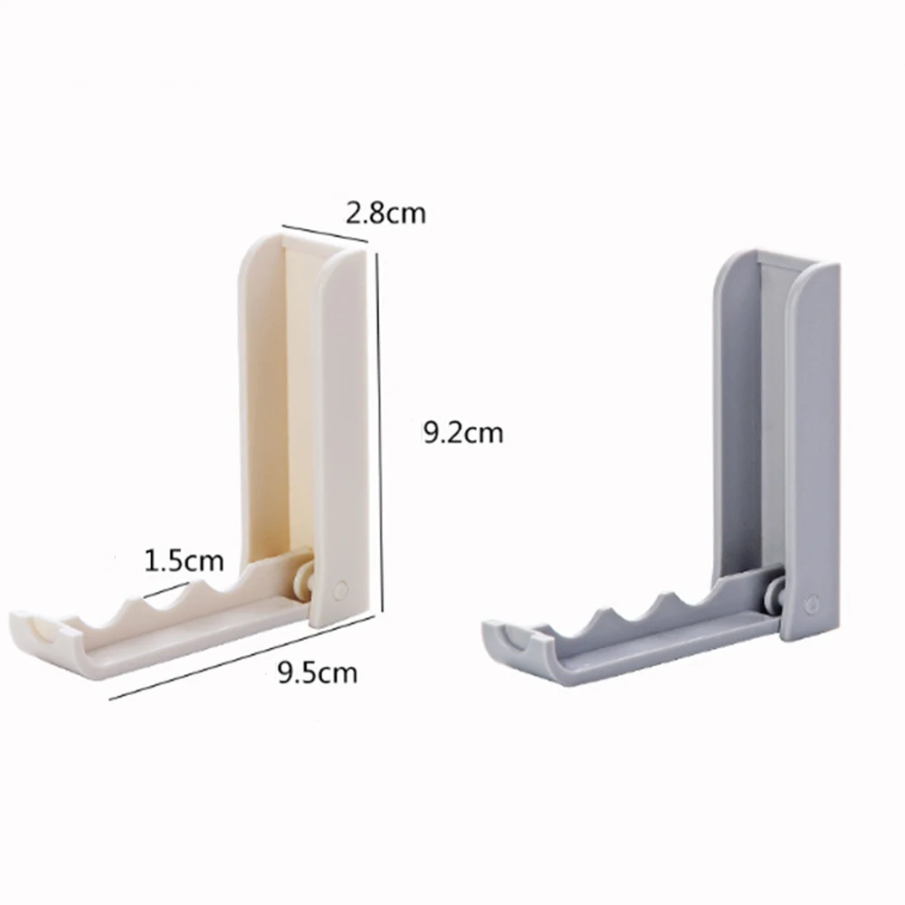 Креативный складной дверной крючок для задней панели бытовой может сэкономить