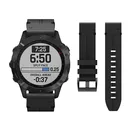 Ремешок кожаный для наручных часов Garmin Fenix 6X 6 Pro, быстросъемный удобный браслет для Fenix 5X, 5 Plus, 3, 3HR