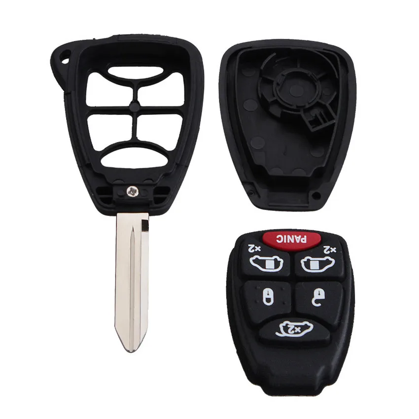 5 + 1/6 кнопок дистанционного ключа автомобиля оболочки чехол Брелок кармашек для