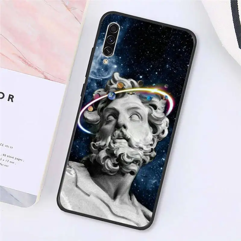 

Retro David Abstract Medusa Mona Lisa Phone Case For Samsung galaxy A S note 10 7 8 9 20 30 31 40 50 51 70 71 21 s ultra plus