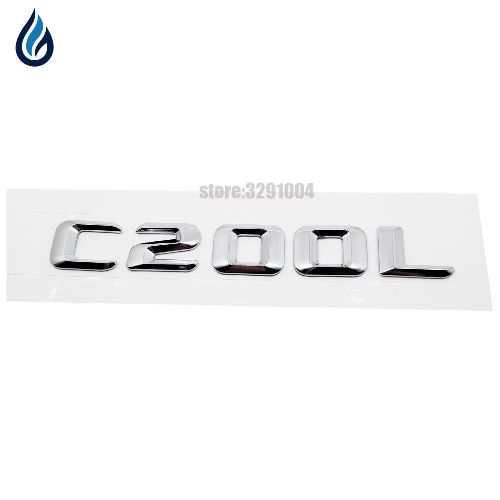 

Наклейка на заднюю багажник автомобиля Mercedes Benz C Class C200L w204 w203 w211 w210 w212 w205 glk w124 w163