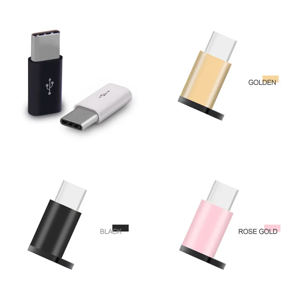 Адаптер с Micro USB Мама на Type C папа для Xiaomi Mi 8 Redmi Note 7 Huawei P20 Lite Oneplus 6 Samsung S8 Plus S9 9 5 шт. |
