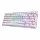 RK100 механическая клавиатура с 100 клавишами RGB, популярный переключатель RK, беспроводная BT5.0 + 2,4 ГГц + Проводная Механическая игровая клавиатура Type-C