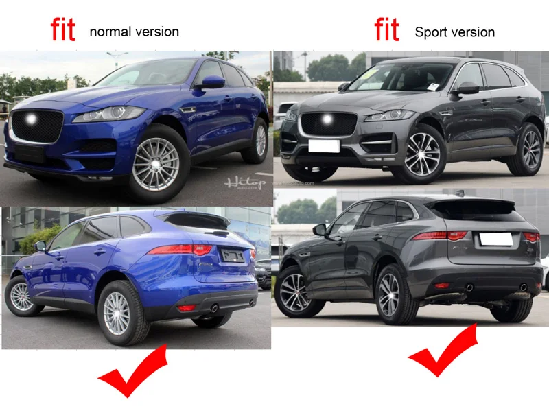 Горячая сторона шаг сторона бар Беговая доска для Jaguar Fpace F-Pace F Pace- год, дизайн, поставляется ISO9001 завод