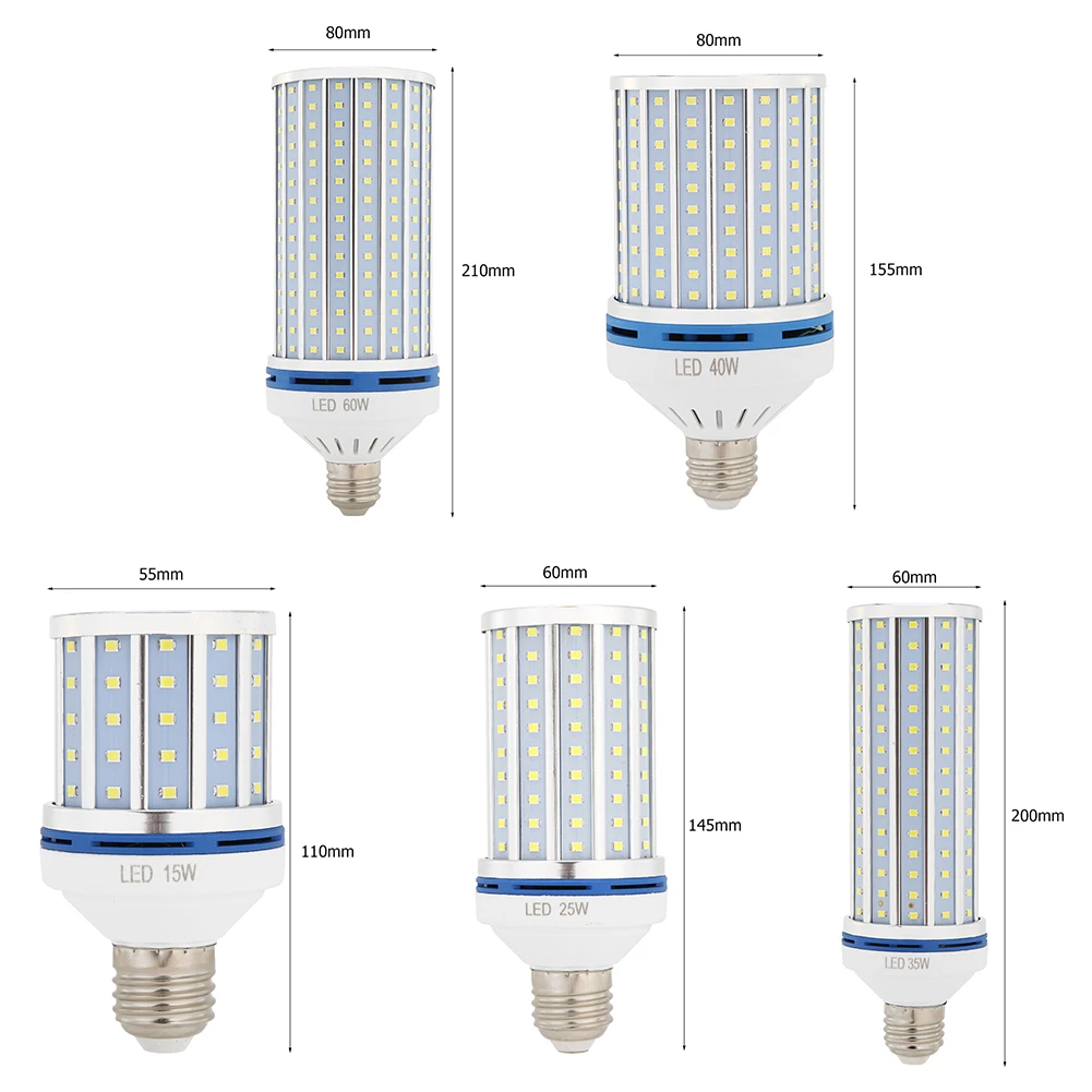 

Living Room Energy Saving Light Aluminum Chandelier Bulb LED E27/E26 Corn Light for Cafe Restaurant Exquisite Ornaments