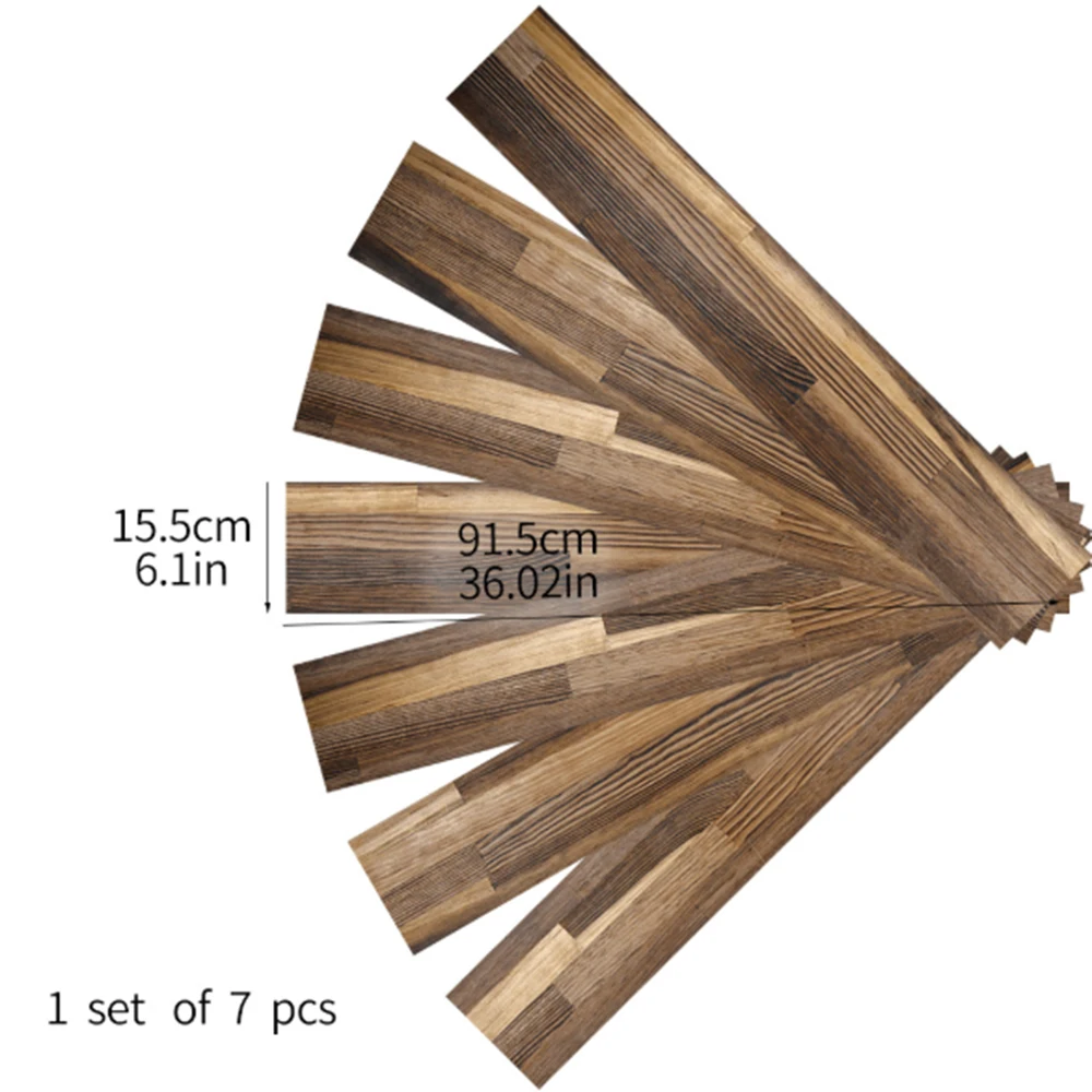 

Bedroom Decoration Room Decoration Living Room Wood Grain PVC Floor Stickers Waterproof and Wear-resistant Floor Stickers