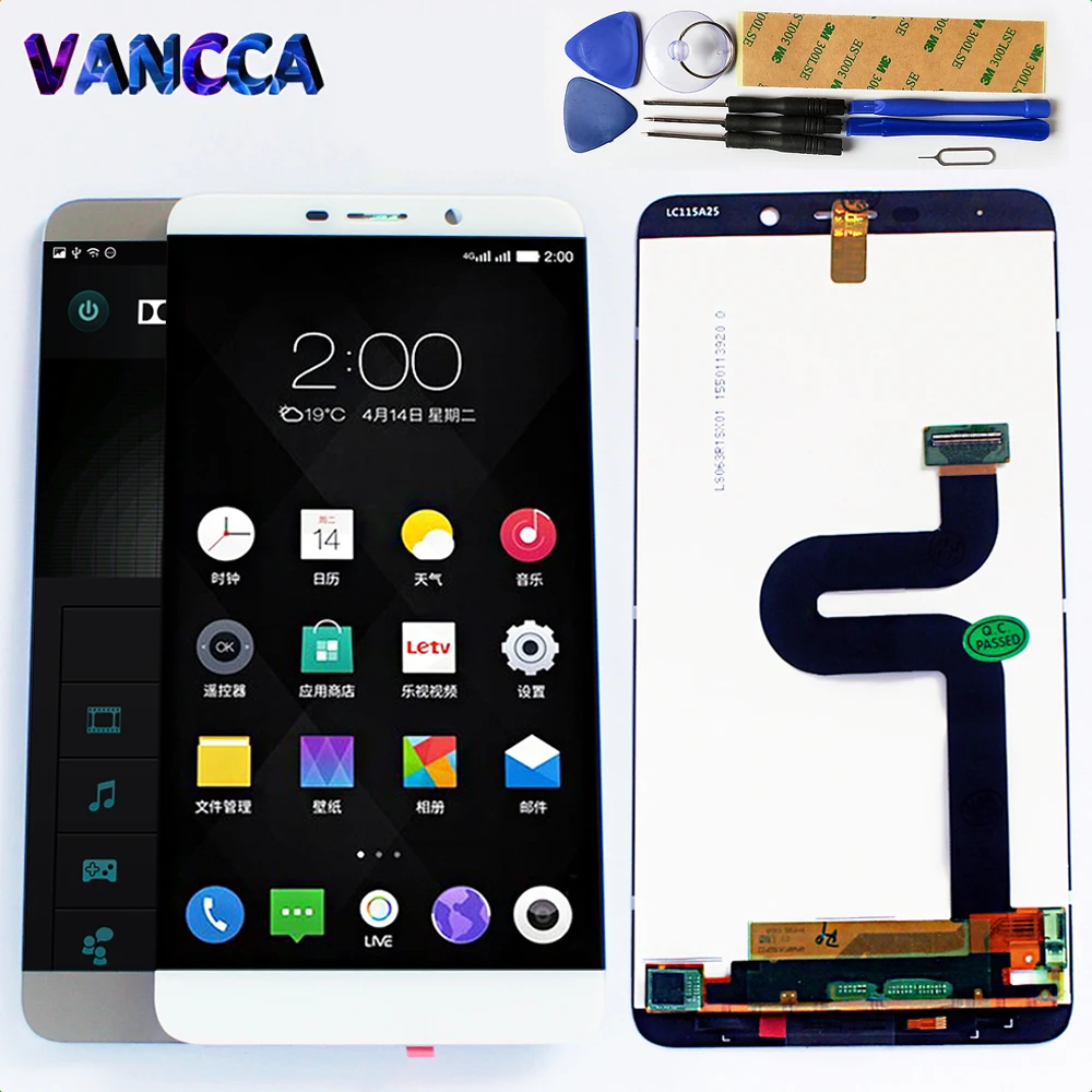 100% протестированный сенсорный экран для Leco Max X910 6 33 дюймов ЖК дисплей LETV Le X900