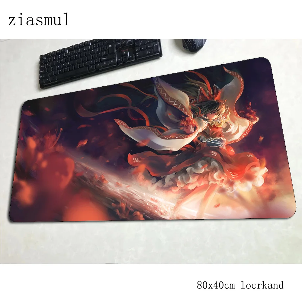 Коврики inuyasha 800x400x3 мм высококачественный игровой коврик для мыши большой с