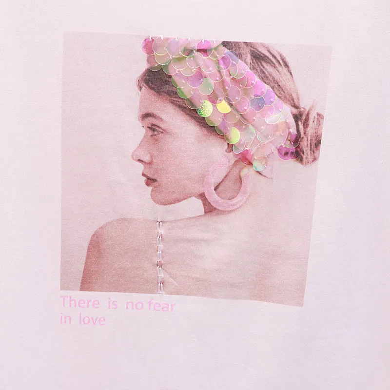 Летний комплект из 2 предметов Женская белая футболка с коротким рукавом и