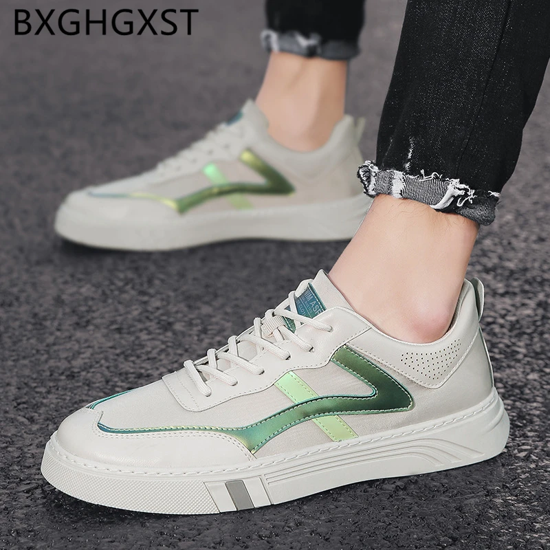 

Designer Shoes Men 2022 Fashion White Shoes Men Luxury Brand Summer Shoes Men Breathable Zapatos Hombre Casual Erkek Ayakkabi
