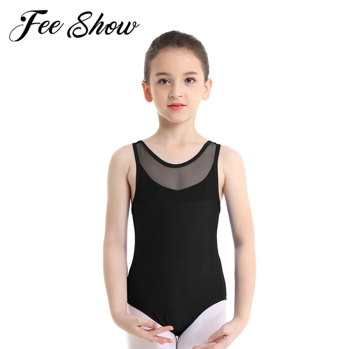 Детский танцевальный Купальник для девочек Костюм Балерины балерины пачки