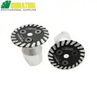 SHDIATOOL 2 шт. алмазная гравировальная мини-пила с отсоединяемым M14 длинным фланцевым режущим диском