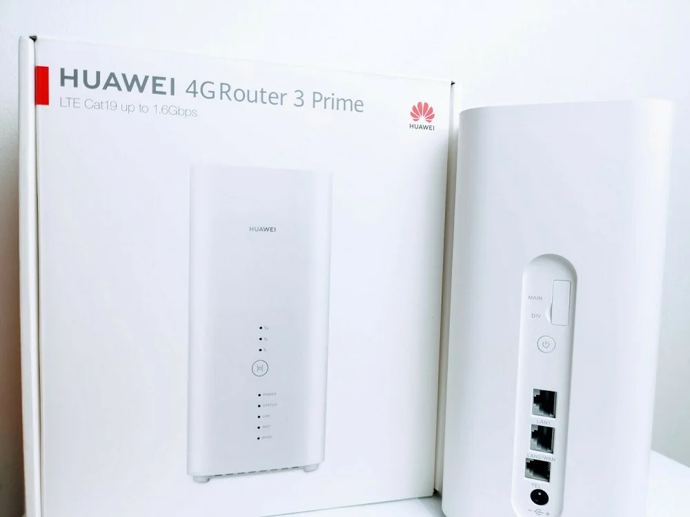 Разблокированный маршрутизатор Huawei B818 263 4G 3 Prime LTE CAT19 B1/3/5/7/8/20/26/28/32/38/40/41/42/43
