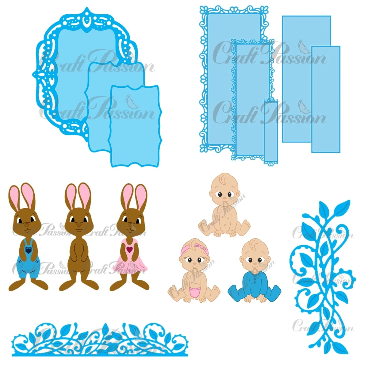 

Металлические Вырубные штампы, форма для вырезания, Детские кролики, листья, полоски, рамка, скрапбукинг, бумажный нож, форма, лезвие, перфор...