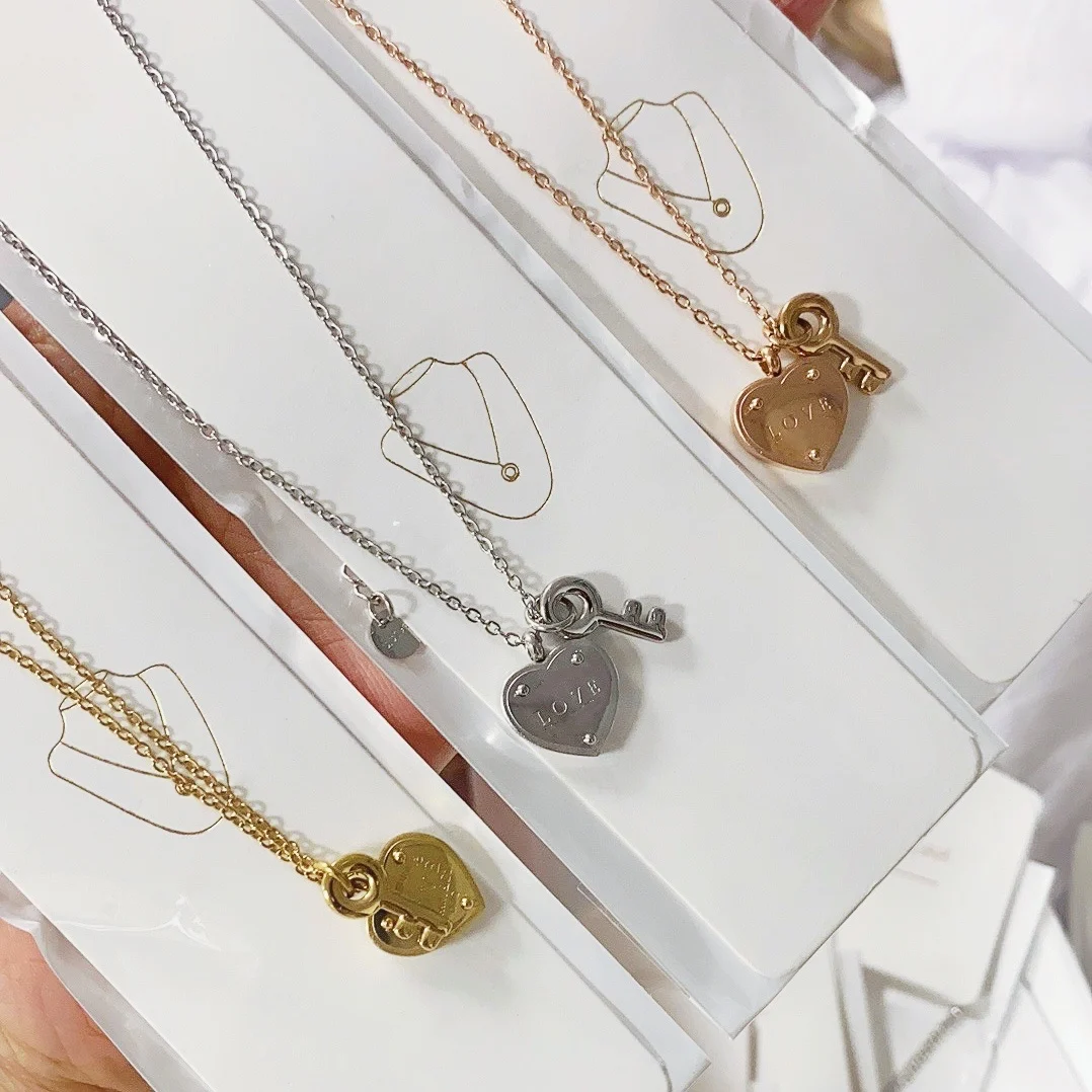 Нержавеющая сталь классический культовое Серебряное колье в виде сердце