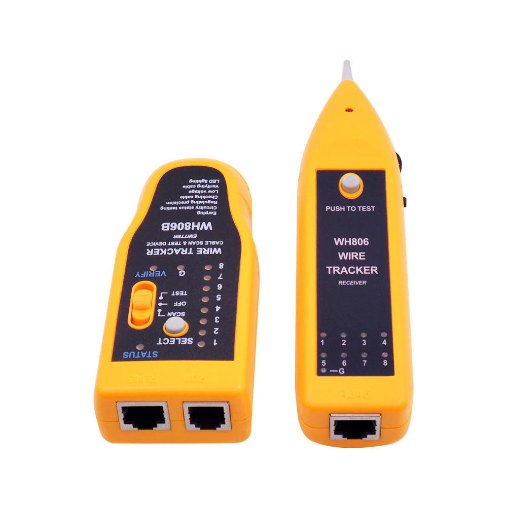 CHIPAL WH806B RJ11 RJ45 Cat5 Cat6 телефонный провод трекер тонер Ethernet LAN Сетевой кабель тестер