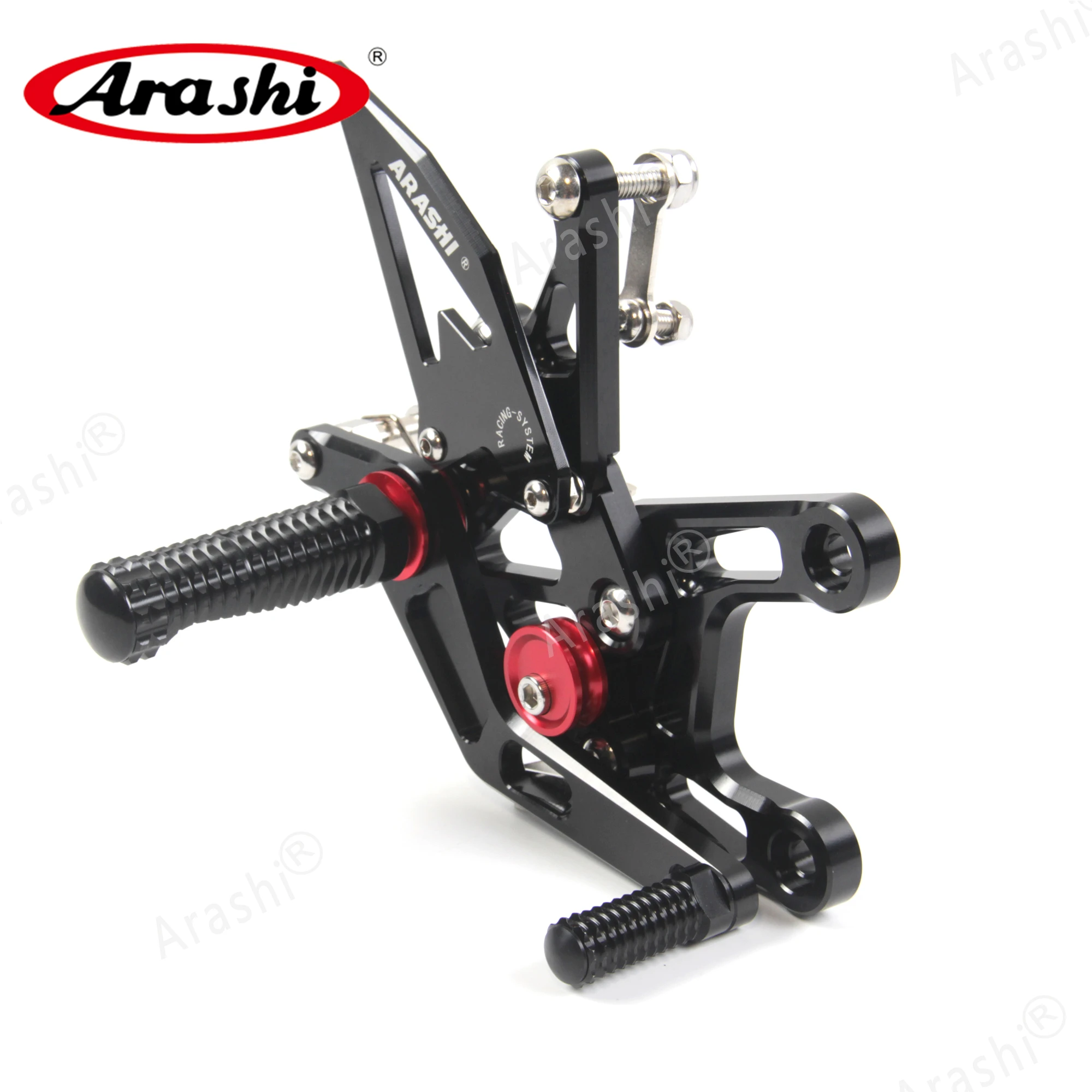 Arashi ZX10R NINJA CNC Регулируемая Задняя подставка для ног KAWASAKI ZX 10R 2011 2015 подножки