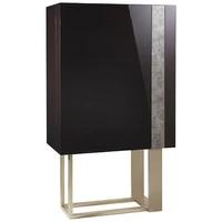 american light luxury wooden sideboard minimalist integrated wine wine storage cabinet suitable for villa hotel restaurants