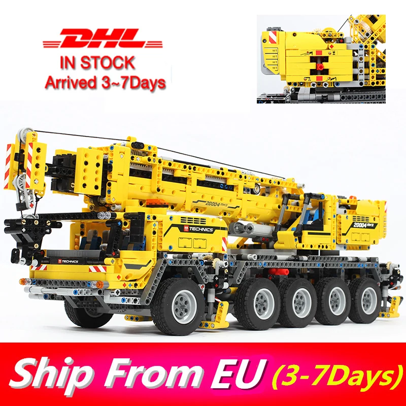 Конструктор king 20004 90004 Technic RC Turck мобильный кран MK II совместимый с мотором