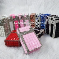 luxury fashion rhinestone cigarette box can hold 20 cigarettes ladies gift smoking accessories for weed cute for girls