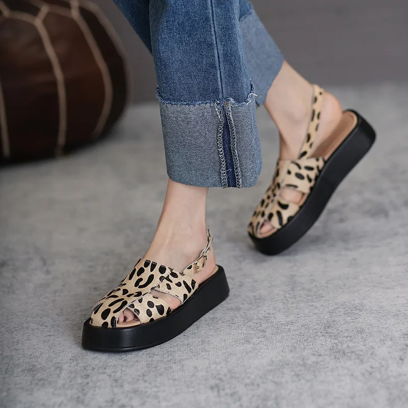 

FEDONAS Mixed Colors Women Flat Shoes Suede Leather Buckle Platform Summer Newest Women Sandals Sexy Party Office Shoes Woman