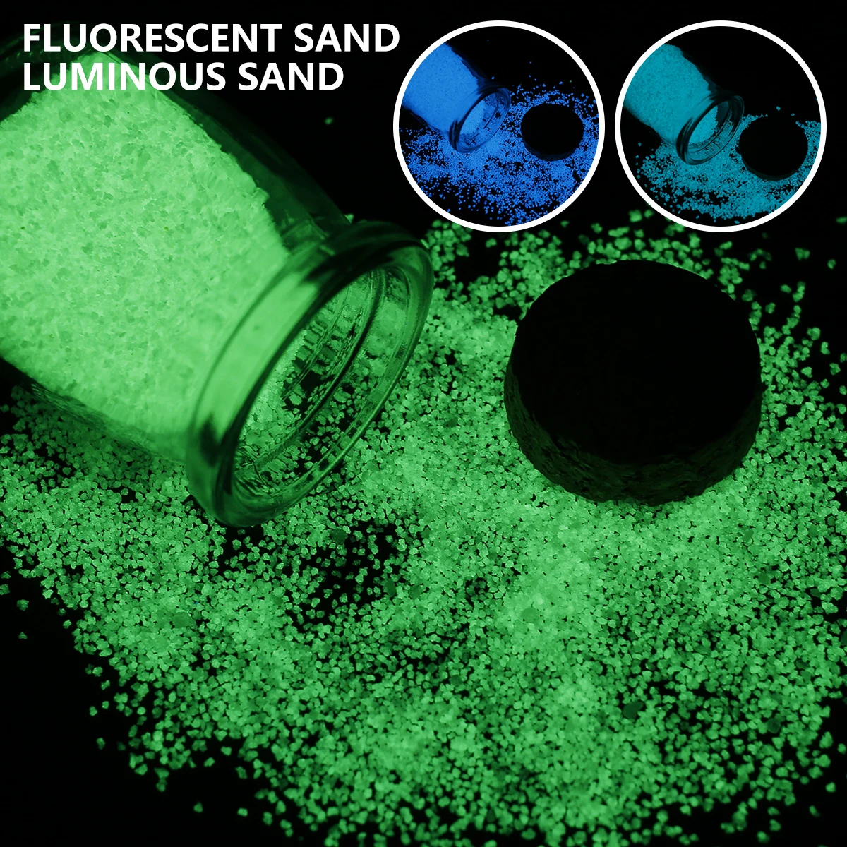 

Флуоресцентные супер светящиеся частицы вечерние НКИ «сделай сам» 30 г, светящийся пигмент, яркий гравий, светящийся в темноте светящийся пе...