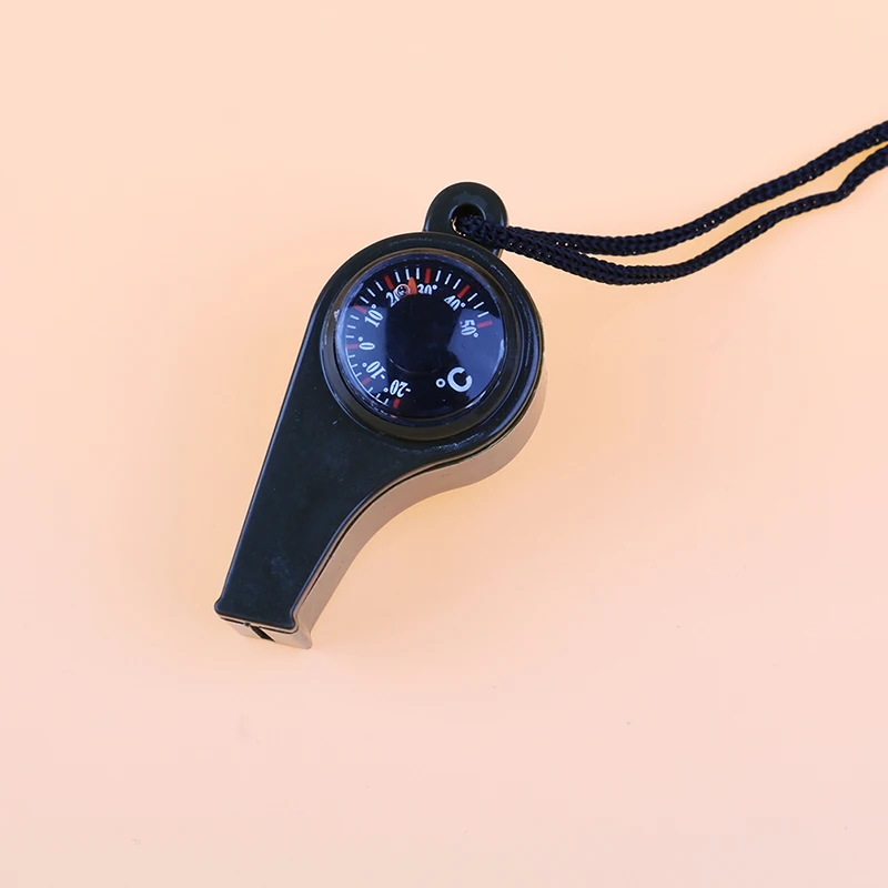 3 в 1 Многофункциональный походный аварийный спасательный свисток с компасом и