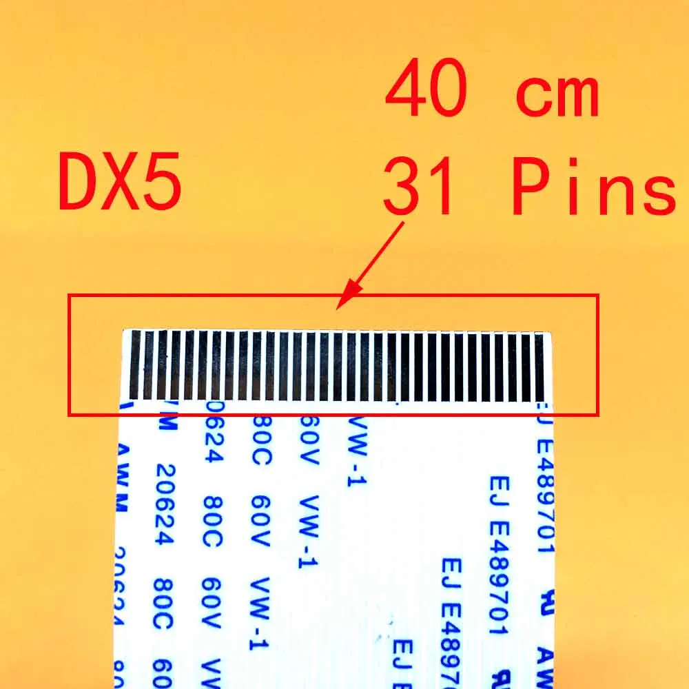 31pin Dx5 головной кабель F186000 DX5 головка гибкий кабель для передачи данных человеческие Skycolor Xuli принтеры Mimaki, roland, Mutoh принтер
