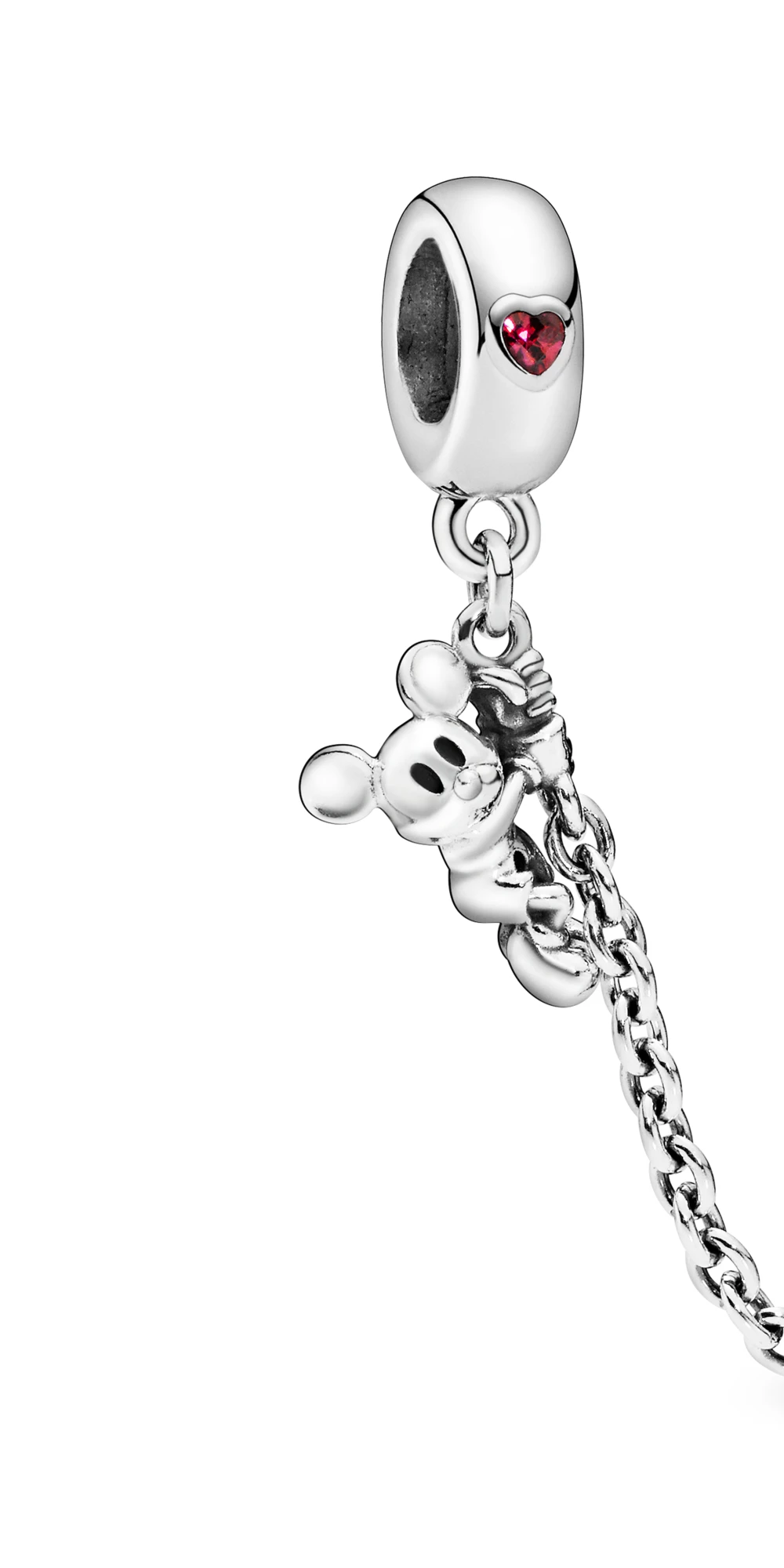 

Genuine 925 Sterling Silver dsn Charm Beads Safety buckle fit Original Pandora Charm Bracelet Fine Jewelry Making DIY Gift