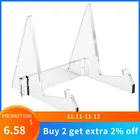 Держатель для виниловых записей, акриловый портативный выставочный стенд для записей