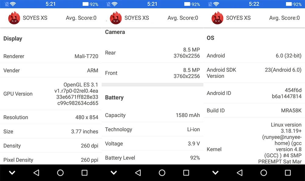 SOYES XS 4G телефон MTK6737 четырехъядерный смартфон android 6,0 смартфоны 3.0" телефоны Две сим-карты мобильный телефон отпереть телефон мини сенсорный