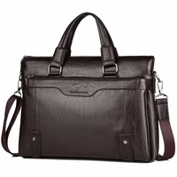 luxury travel cover organizer for documents mens briefcases hot pu laptop leather shoulder bag handbag passport designer 2021