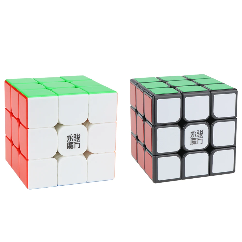 Новые оригинальные куб Yongjun Yj Yulong V2 м 3x3x3 Магнитная Магический кубик