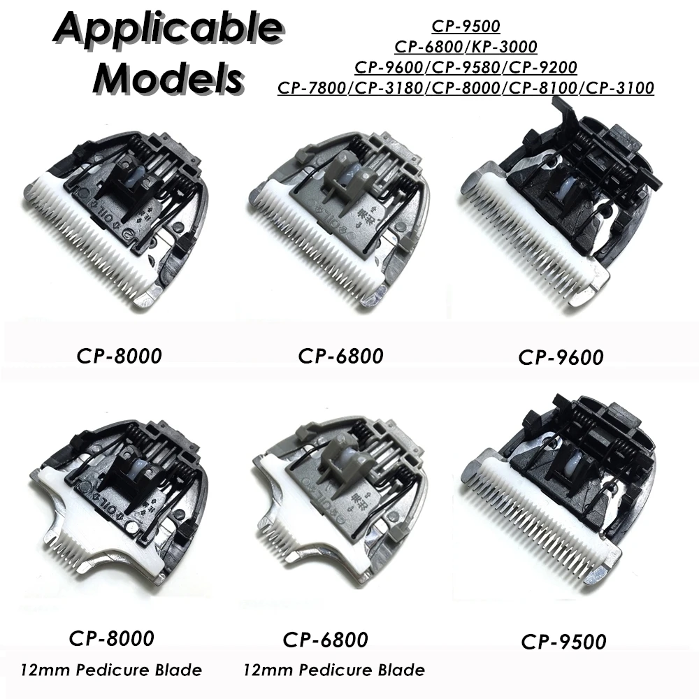 High Quality Electric Pet Clipper Blade CP-9600 Ceramic Cutter Head Dog Hair Trimmer Spare Knife CP6800 CP9600 CP8000 CP9500 | Дом и сад