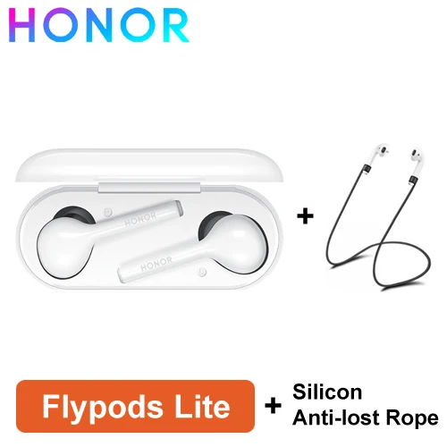 Flypods Lite rope Huawei Honor Flypods Lite Freebuds Lite Беспроводные Наушники Hi-Fi Bluetooth наушники TWS водонепроницаемые IP54 управление нажатием - Цвет: Flypods Lite rope