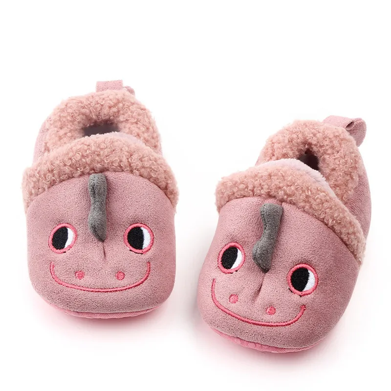 2250-02 Игрушка в виде животного для детской кроватки для маленьких мальчиков и девочек малыш новорожденный младенец мультфильм мягкая подошва Нескользящая Милая теплая обувь для малышей с изображением животных - Цвет: 2250-02